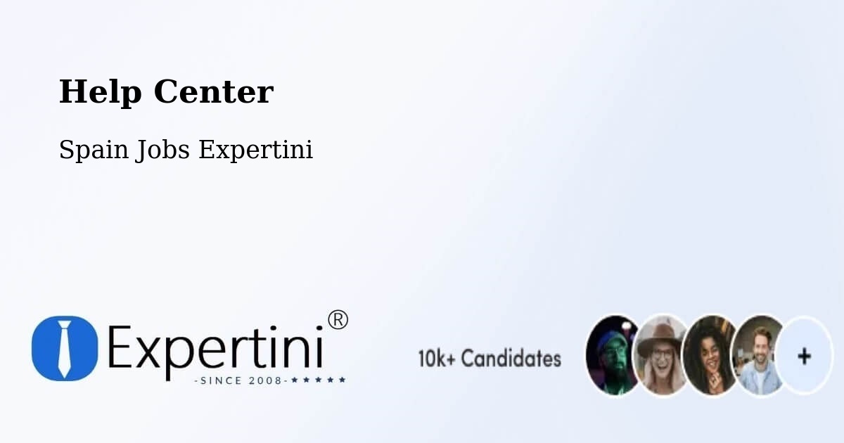 Help Center – Igualada - Spain Jobs Expertini